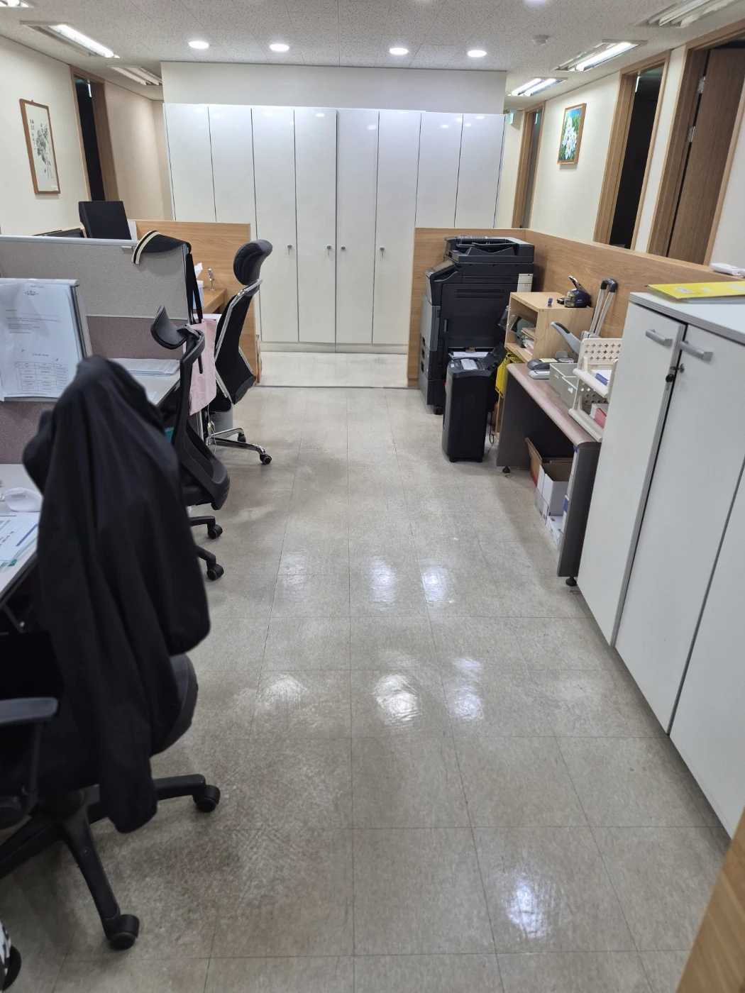 사무실 청소